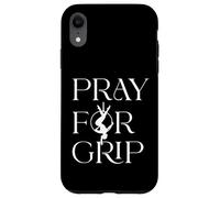 Carcasa para iPhone XR Pray for Grip, Divertido aerialist, Fly High Aerial Hoop Lyra