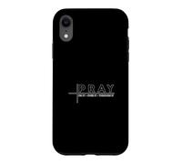 Carcasa para iPhone XR Pray On It Pray Over It Pray Through It