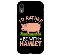 Carcasa para iPhone XR Prefiero Estar con Hamlet
