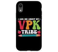 Carcasa para iPhone XR Pregúntame sobre mi Profesor Orgulloso de la Tribu VPK