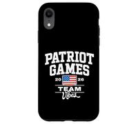 Carcasa para iPhone XR Preppy Universitario de los Patriot Games 2026