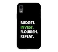 Carcasa para iPhone XR Presupuesto Invertir Florecer Repetir recuperación