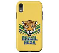 Carcasa para iPhone XR Pride Brasil Selecao Home Cheer Country Flag Spirit Game Day