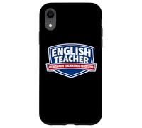 Carcasa para iPhone XR Profesor de inglés Porque los Profesores de matemáticas Necesitan héroes Demasiado Divertidos