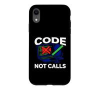Carcasa para iPhone XR Programmer Code Not Calls Introvert Developer