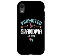 Carcasa para iPhone XR Promoted to Grandma EST 2026 Nana 1st Time Grandmother to Be