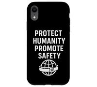 Carcasa para iPhone XR Proteger a la Humanidad - Promover la Seguridad | Voluntarios Internacionales