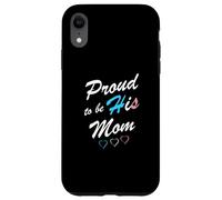 Carcasa para iPhone XR Proud To Be His Mom Transgender Pride Flag Trans Hijo