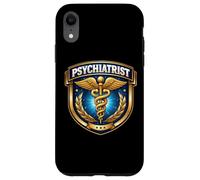 Carcasa para iPhone XR Psiquiatra Psiquiatría Médico Médico Caduceo Insignia MD