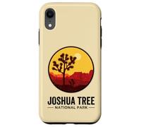 Carcasa para iPhone XR Puesta de Sol Retro del Desierto de California en el Parque Nacional Joshua Tree