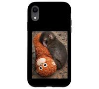 Carcasa para iPhone XR Punch Monkey Meme Cute Baby Plush Toy Sign of Mother Love