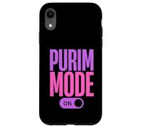 Carcasa para iPhone XR Purim Mode On Funny Purim Jewish Costume Happy Purim