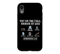 Carcasa para iPhone XR Put On The Full Armor God Funny Saying Christian