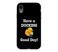 Carcasa para iPhone XR Que tengas un Buen día de Crucero escondiéndote Encontrar Patos Divertido
