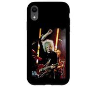 Carcasa para iPhone XR Queen Adam Lambert Live Brian May Guitarrista por Dick Barnatt