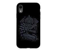 Carcasa para iPhone XR Quetzalcóatl Dios Azteca Serpiente Dragón Inca Civilización Maya