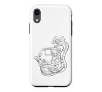 Carcasa para iPhone XR Quetzalcoatl. Serpiente Emplumada. Olmeca. Mesoamericano. México