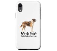 Carcasa para iPhone XR Rafeiro Do Alentejo Perro Gigante Corazón Gigante Perro Divertido Mascota