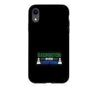 Carcasa para iPhone XR Rally de la cancha Deportiva de la Raqueta rápida del Jugador de bádminton
