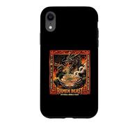 Carcasa para iPhone XR Ramen Beast Mytical Noodle Feast Dragon Ramen
