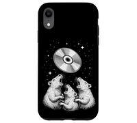 Carcasa para iPhone XR Rats Howling At CD Moon