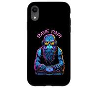 Carcasa para iPhone XR Rave Papi EDM Music Festival Bigfoot Sasquatch Equalizer DJ