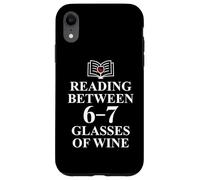 Carcasa para iPhone XR Read Between The Wines 6 7 Reading 6-7 Just One More Chapter
