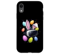 Carcasa para iPhone XR Realidad Virtual VR Jugador Videojuego Huevos Orejas De Conejito Lindo