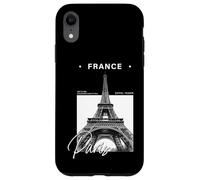 Carcasa para iPhone XR Recuerdo Minimalista de Viaje de la Torre Eiffel de París