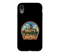 Carcasa para iPhone XR Recuerdo Retro de Quebec de Canadá/Quebec
