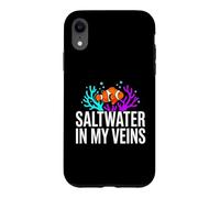 Carcasa para iPhone XR Reef Tank Aquarist Saltwater In My Veins
