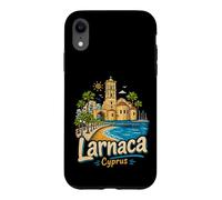 Carcasa para iPhone XR Regalo de Recuerdo de Viaje de Larnaca Chipre Dibujado a Mano