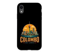 Carcasa para iPhone XR Regalo histórico de Recuerdo de Viaje Vintage a Colombo, Sri Lanka