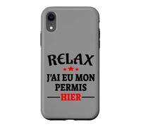 Carcasa para iPhone XR Regalo Licencia de Conducir Código de Carretera Humor