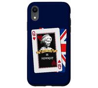 Carcasa para iPhone XR Reina Elizabeth II - Tarjeta de Juego (Memoriam skat Royal, Reino Unido)