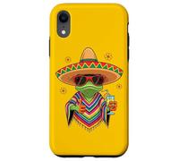 Carcasa para iPhone XR Relax - Gringo - Un Divertido Lagarto en un Poncho y un Sombrero