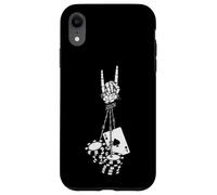 Carcasa para iPhone XR Reproductor de Cartas Poker Texas Holdem Hold Em Alt Retro Vintage