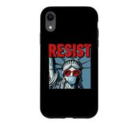 Carcasa para iPhone XR Resist Statue Liberty Bubblegum Protest Equality