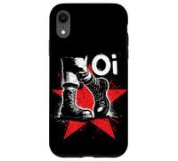 Carcasa para iPhone XR Respect Oi Punk Rock Boots y Star Punks Not Dead Music