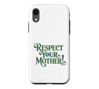 Carcasa para iPhone XR Respect Your Mother Earth Day Recycling Environmental Nature