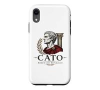 Carcasa para iPhone XR Retrato del senador estoico de la Antigua Roma Catón el Joven