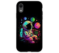 Carcasa para iPhone XR Retro Arcade Planetas Universo Gaming Astronauta