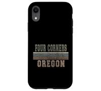 Carcasa para iPhone XR Retro Four Corners Oregón