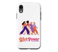 Carcasa para iPhone XR Retro Girl Power Pink Diverse Women Inclusion Groovy 70s