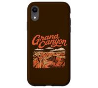 Carcasa para iPhone XR Retro Grand Canyon National Park Vintage Style 80s