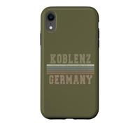 Carcasa para iPhone XR Retro Koblenz Alemania