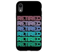 Carcasa para iPhone XR Retro Retirado Ya no es mi Problema Abuelo Jubilación 2025