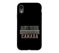 Carcasa para iPhone XR Retro Sainte-Therese Canadá
