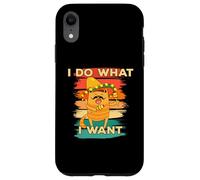 Carcasa para iPhone XR Retro Vintage Hago lo Que Quiero Cat Mexican Cinco de Mayo