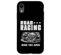 Carcasa para iPhone XR Road Racing Kiss The Apex Moto Motorsport Carrera más rápida